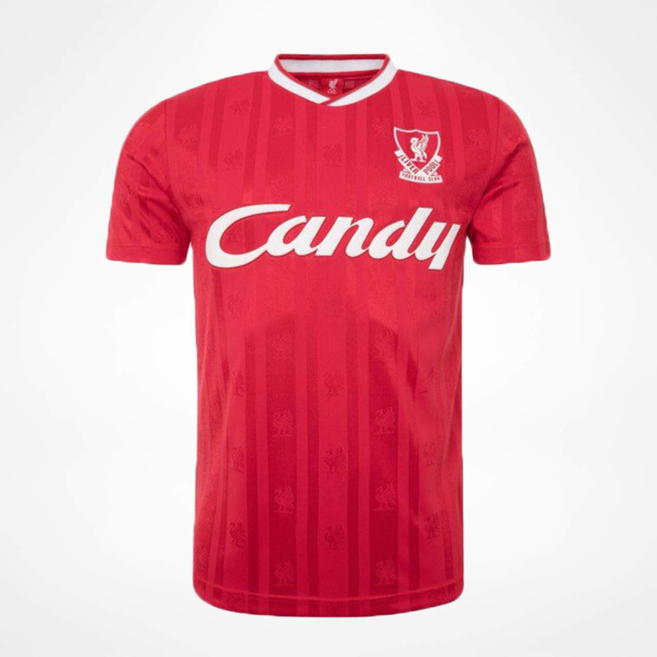 Liverpool 1989 Candy Home Shirt hos