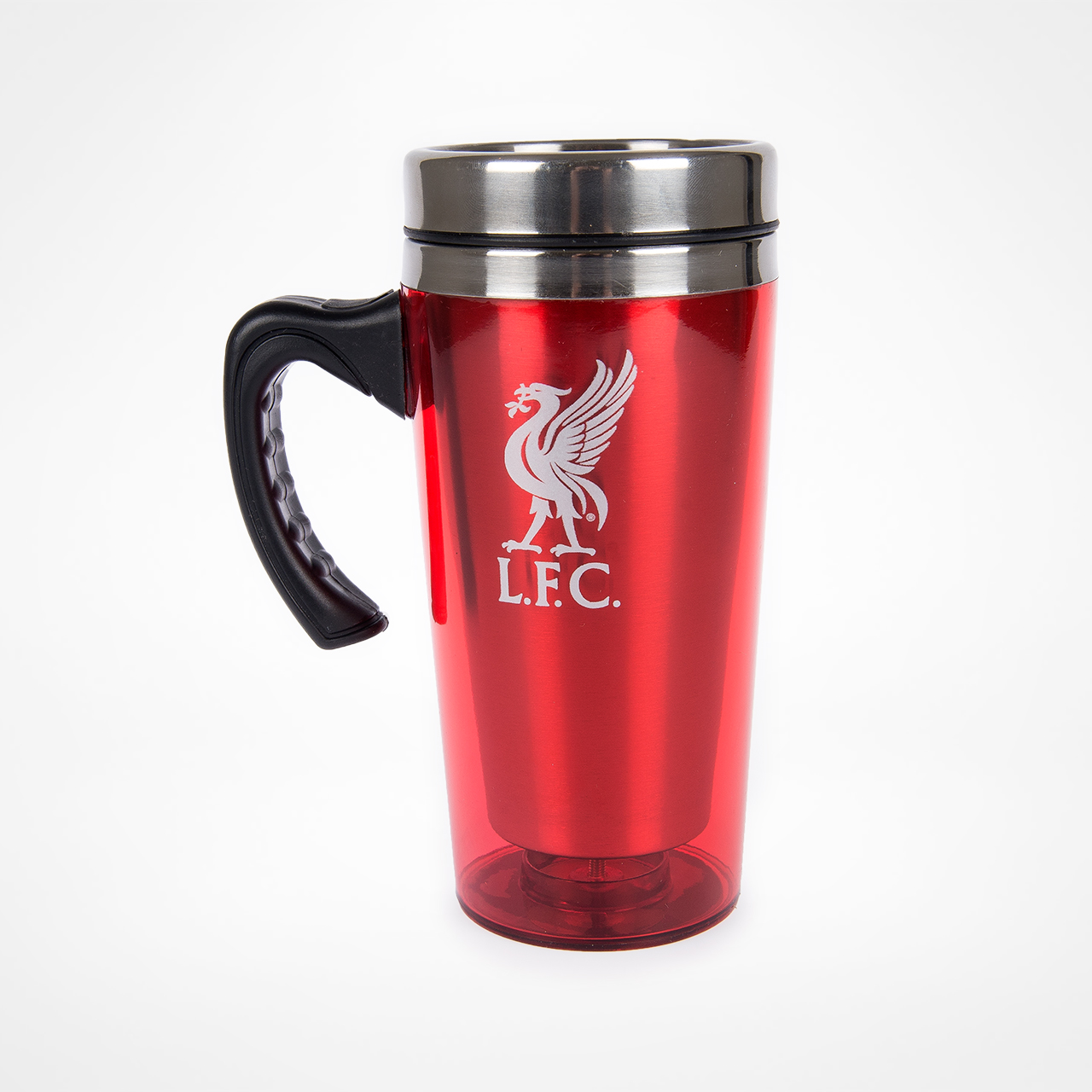Mug Voyage Liverpool FC 450ml - Isotherme Acier Inoxydable | Couvercle Anti-Fuite