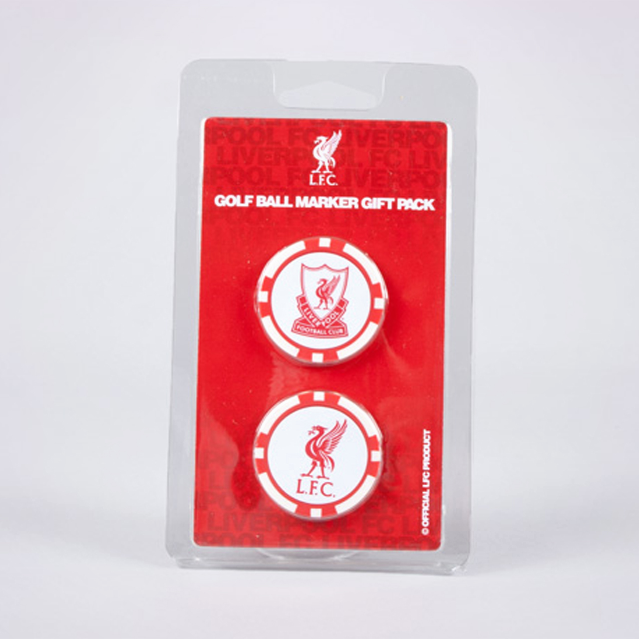 Poker Chip Ball Markers Liverpool F.C