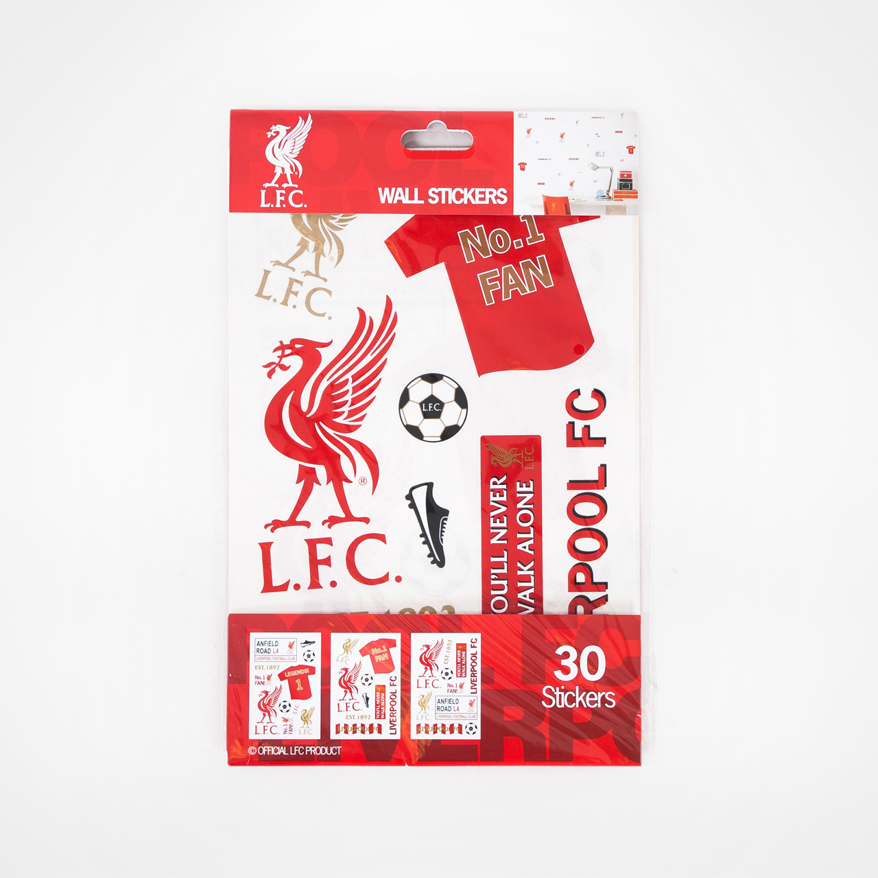 Liverpool Wall Sticker Pack hos