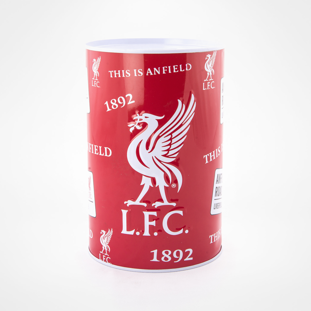 Liverpool Money Tin hos KopShop.